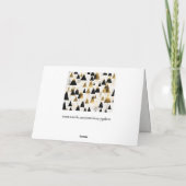 アートデコクリスマスツリーグリーティングカード シーズンカード (裏面)