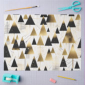 アートデコクリスマスツリーティッシュペーパー 薄葉紙 (クラフト)