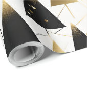 アートデコクリスマスツリーラッピング紙 ラッピングペーパー (ロールコーナー)