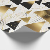 アートデコクリスマスツリーラッピング紙 ラッピングペーパー (角)