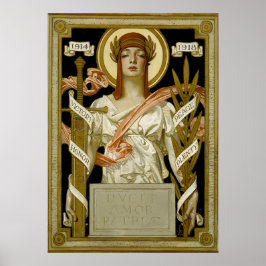 アートデコザサタデー夕べ ポスター