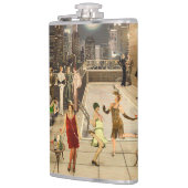 アートデコスカイライン フラスク (左)