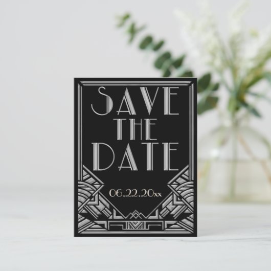 アートデコスタイルの結婚式・Save the Date セーブザデート (スタンド正面)