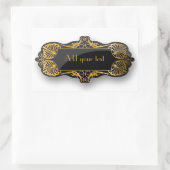 アートデコステッカー 長方形シール (バッグ)