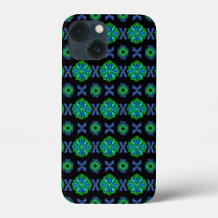 アートデコチューリップフラワーズインレトロスタイル iPhone 13 MINIケース