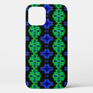 アートデコチューリップフラワーズインレトロスタイル iPhone 12 PROケース