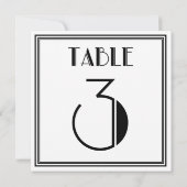 アートデコテーブル　ナンバー３ 招待状 (裏面)