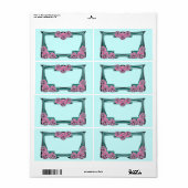 アートデコバラパネル ラベル (フルシート)