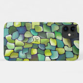 アートデコパターンコンテンポラリー抽象芸術モノグラムの Case-Mate iPhoneケース (裏面(横))