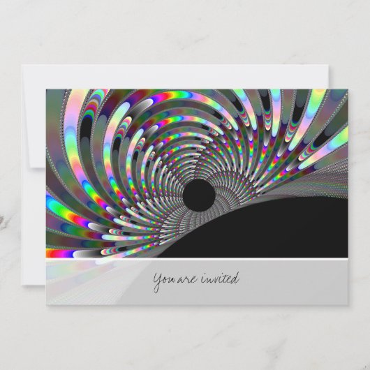 アートデコフラクタル 招待状 (正面)