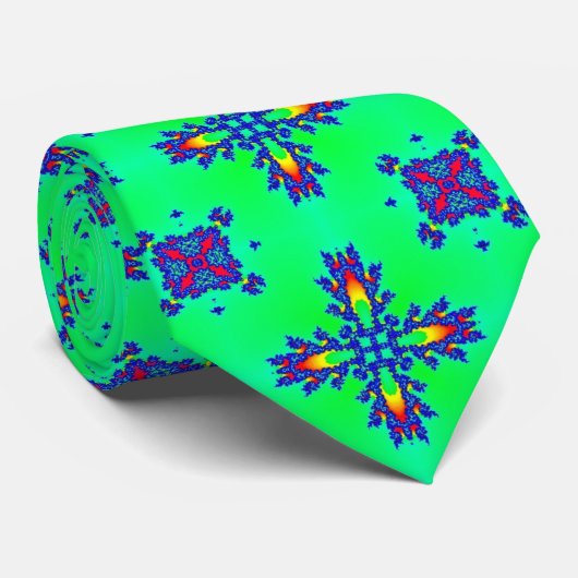 アートデコフラワーズインレトロスタイル ネクタイ (ロール)