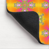 アートデコフラワーズインレトロスタイル マウスパッド (コーナー)