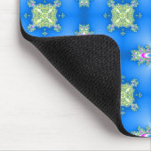 アートデコフラワーズインレトロスタイル マウスパッド (コーナー)