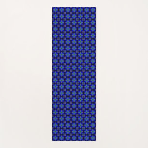 アートデコフラワーズインレトロスタイル ヨガマット