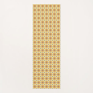 アートデコフラワーズインレトロスタイル ヨガマット