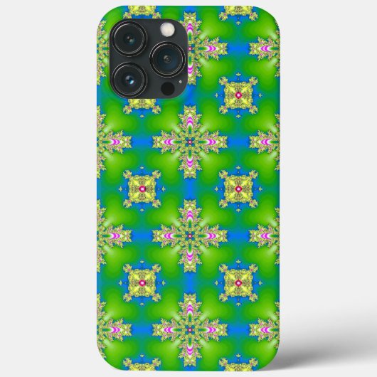 アートデコフラワーズインレトロスタイル Case-Mate iPhoneケース (裏面)