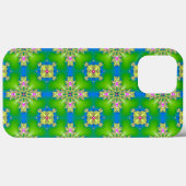 アートデコフラワーズインレトロスタイル Case-Mate iPhoneケース (裏面 (横))