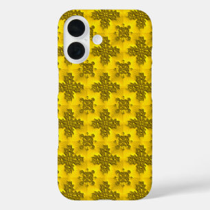 アートデコフラワーズインレトロスタイル iPhone 16ケース