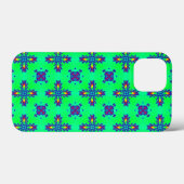 アートデコフラワーズインレトロスタイル Case-Mate iPhoneケース (裏面 (横))