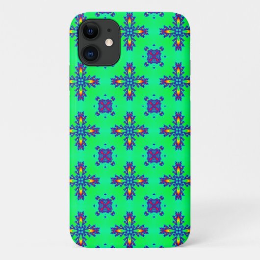 アートデコフラワーズインレトロスタイル Case-Mate iPhoneケース (裏面)