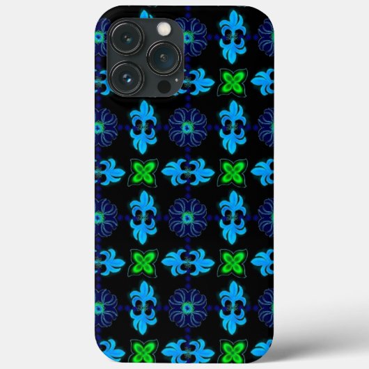 アートデコフラワーズインレトロスタイル Case-Mate iPhoneケース (裏面)