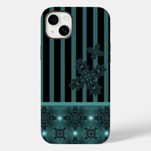 アートデコフラワーズインレトロスタイル Case-Mate iPhoneケース (裏面)