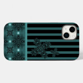 アートデコフラワーズインレトロスタイル Case-Mate iPhoneケース (裏面 (横))