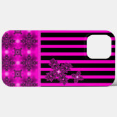 アートデコフラワーズインレトロスタイル Case-Mate iPhoneケース (裏面 (横))