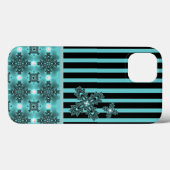 アートデコフラワーズインレトロスタイル Case-Mate iPhoneケース (裏面 (横))