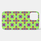 アートデコフラワーズインレトロスタイル Case-Mate iPhoneケース (裏面 (横))