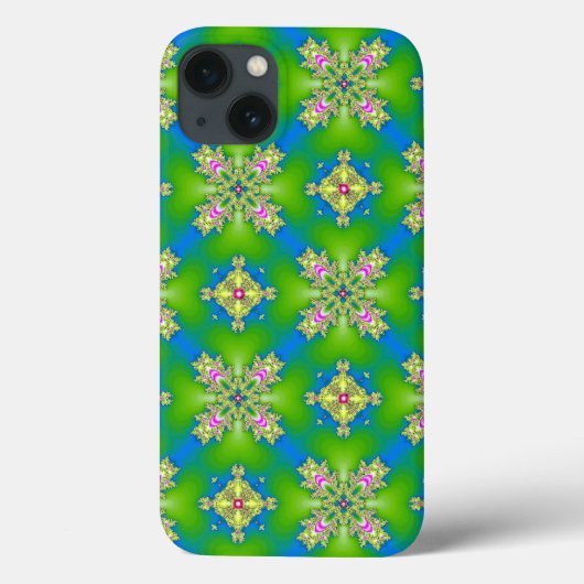 アートデコフラワーズインレトロスタイル Case-Mate iPhoneケース (裏面)