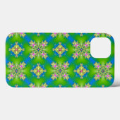 アートデコフラワーズインレトロスタイル Case-Mate iPhoneケース (裏面 (横))