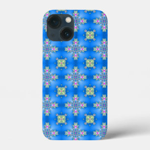 アートデコフラワーズインレトロスタイル iPhone 13 MINIケース
