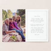 アートデコフレーム新年おめでとう 箔カード (内部)