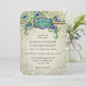 アートデコペコフクのスパンコール映画チケット 招待状 (スタンド正面)