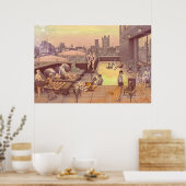 アートデコルーフトップチルアウト ポスター (キッチン)