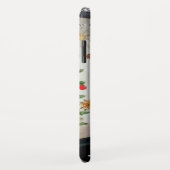 アートデコレトロなビンテージのクリスマス·レディーズ Case-Mate iPhoneケース (裏面/右)