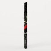 アートデコレトロヴィンテージクリスマスカップルパーティー Case-Mate iPhoneケース (裏面/右)