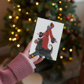 アートデコレトロヴィンテージクリスマスレディーホリデイ シーズンカード