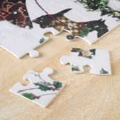 アートデコヴィンテージピープルクリスマスホリデイ ジグソーパズル (側面)