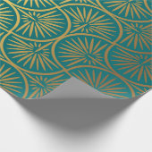 アートデコールパターン。ヴィンテージ壁紙。または  ラッピングペーパー (角)