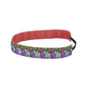 アートデコールヒッピースタイル数々のカラー アスレチックヘッドバンド (右)