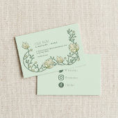 アートデコールフローラソーシャルメディアの名刺 名刺