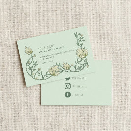 アートデコールフローラソーシャルメディアの名刺 名刺