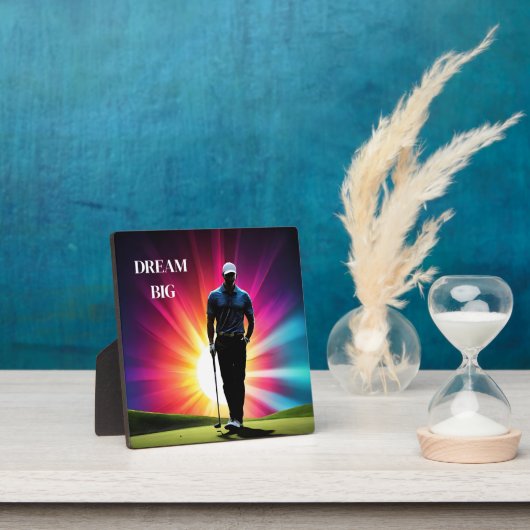 アートデコールプラーク – ゴルフプレーヤー フォトプラーク (インサイチュ)