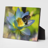 アートデコールプラーク – バタフライフラワー フォトプラーク (側面)