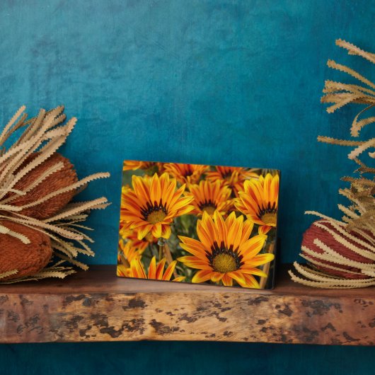 アートデコールプラーク – 秋花プラーク フォトプラーク (側面)