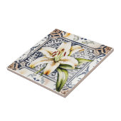 アートデコールリリーアンティーク華美セラミックタイル タイル (側面)