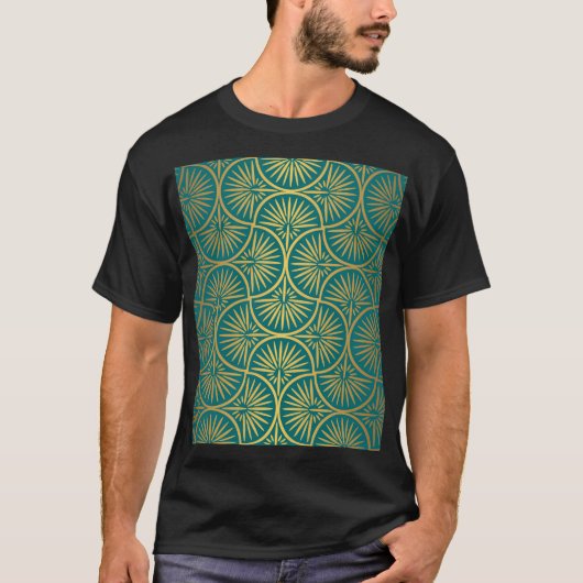アートデコールヴィンテージ東洋壁紙 Tシャツ (正面)