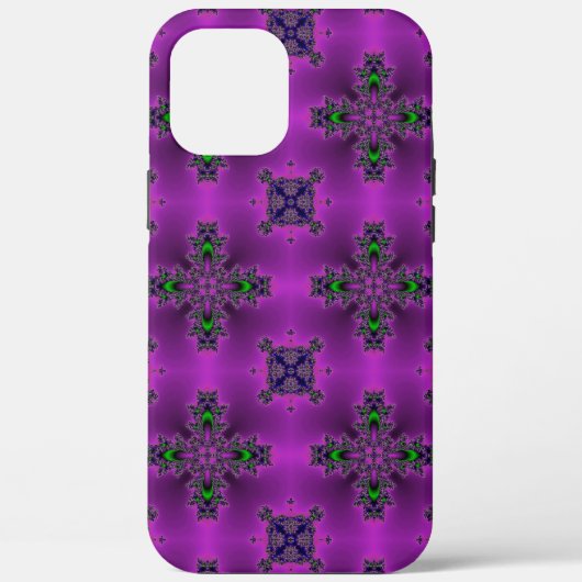 アートデコ抽象芸術花 Case-Mate iPhoneケース (裏面)